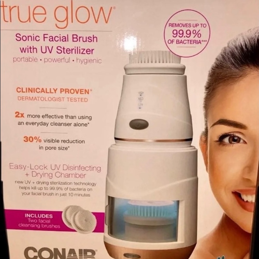 ConAir True Glow Sonic Facial Brush NIB